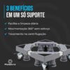 Suporte para Máquina de Lavar Ajustável 300kg com Rodinhas 5 15565536993 15516535994 imgi 4 br 11134207 820l6 mm20phg60ydcde
