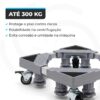 Suporte para Máquina de Lavar Ajustável 300kg com Rodinhas 10 15565537075 15516537003 imgi 6 br 11134207 820ld mm20phg5vc3kbb