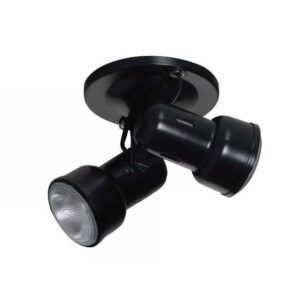 Spot Sobrepor 2 Lampadas Direcionavel Aluminio Bivolt