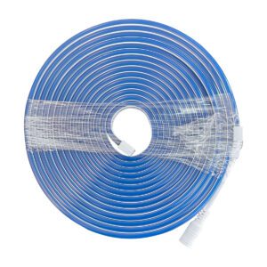 Fita Neon LED 5 Metros Azul 12V Flexível Alto Brilho