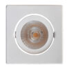 Plafon Spot Box Sobrepor 13x13cm Bivolt para Lâmpada AR70 Branco 3 15565665794 15565525763 15359130816 plafon sobrepor 1lampada branco 001