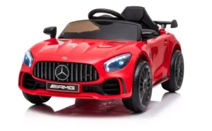 Mini Carro Elétrico Infantil 12V Vermelho com Controle Remoto