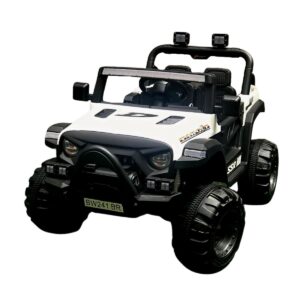 Soluções para o seu bem estar! 40 Mini UTV Elétrico 12V Branco Importway com Controle Remoto