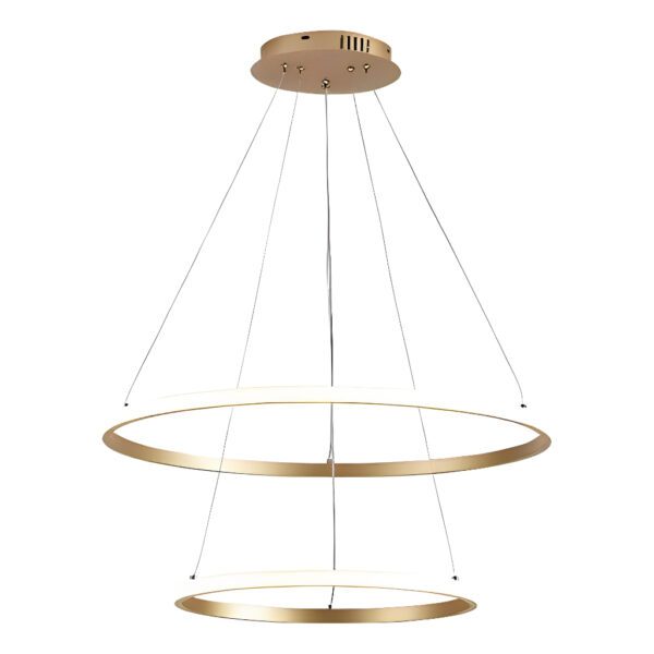 Pendente LED 2 Anéis 60cm Dourado 48W Bivolt Moderno 1 15565741802 15565520213 15564777098 15564772465 15564766180 15564763572 15564756976 15564754051 15564752519