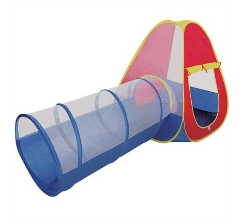 Barraca Toca Infantil 2 em 1 com Túnel e 50 Bolinhas 1 15565742412 15292440685 d 825018 mlu72728930782 112023 o