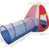 Barraca Toca Infantil 2 em 1 com Túnel e 50 Bolinhas 10 15565742547 15292440760 d 726308 mlu74449501387 022024 o