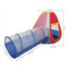 Barraca Toca Infantil 2 em 1 com Túnel e 50 Bolinhas 12 15565742576 15292506821 d 683360 mlb40891486635 022020 o