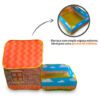 Barraca Infantil Com Piscina De Bolinha 2 Em 1 Desmontável 15 15565742981 15292439138 d 990217 mlu73122324324 122023 o