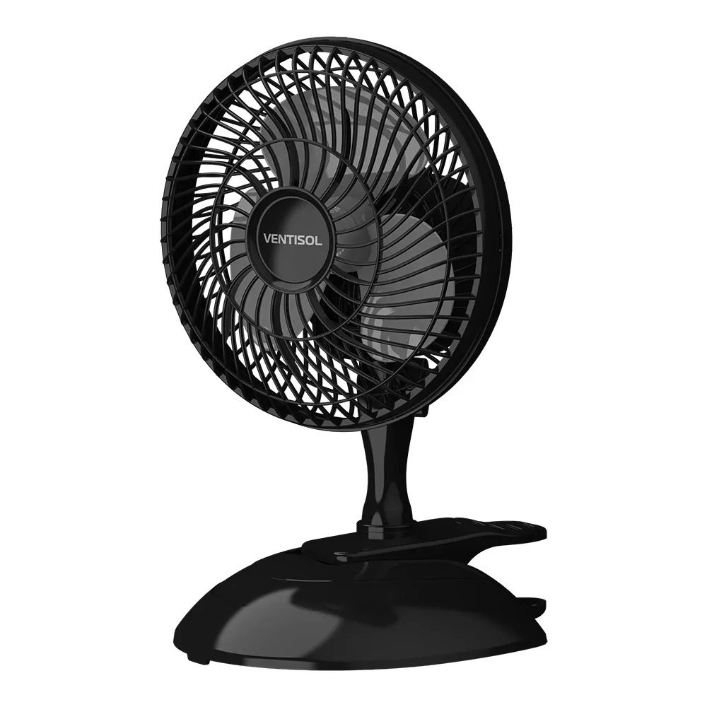 Ventilador de Mesa 20cm Ventisol 2 em 1: Clipe e Base - Imagem 2