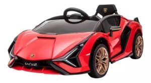 Mini Carro Elétrico Infantil Lamborghini Sian 6V com Controle Remoto