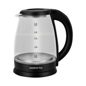 Chaleira Eletrica Aroma ACEV01L Vidro 2,2L 1000W