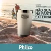 Copo Térmico Philco 475ml Aço Inox com Abridor Branco 5 1ATPT 2