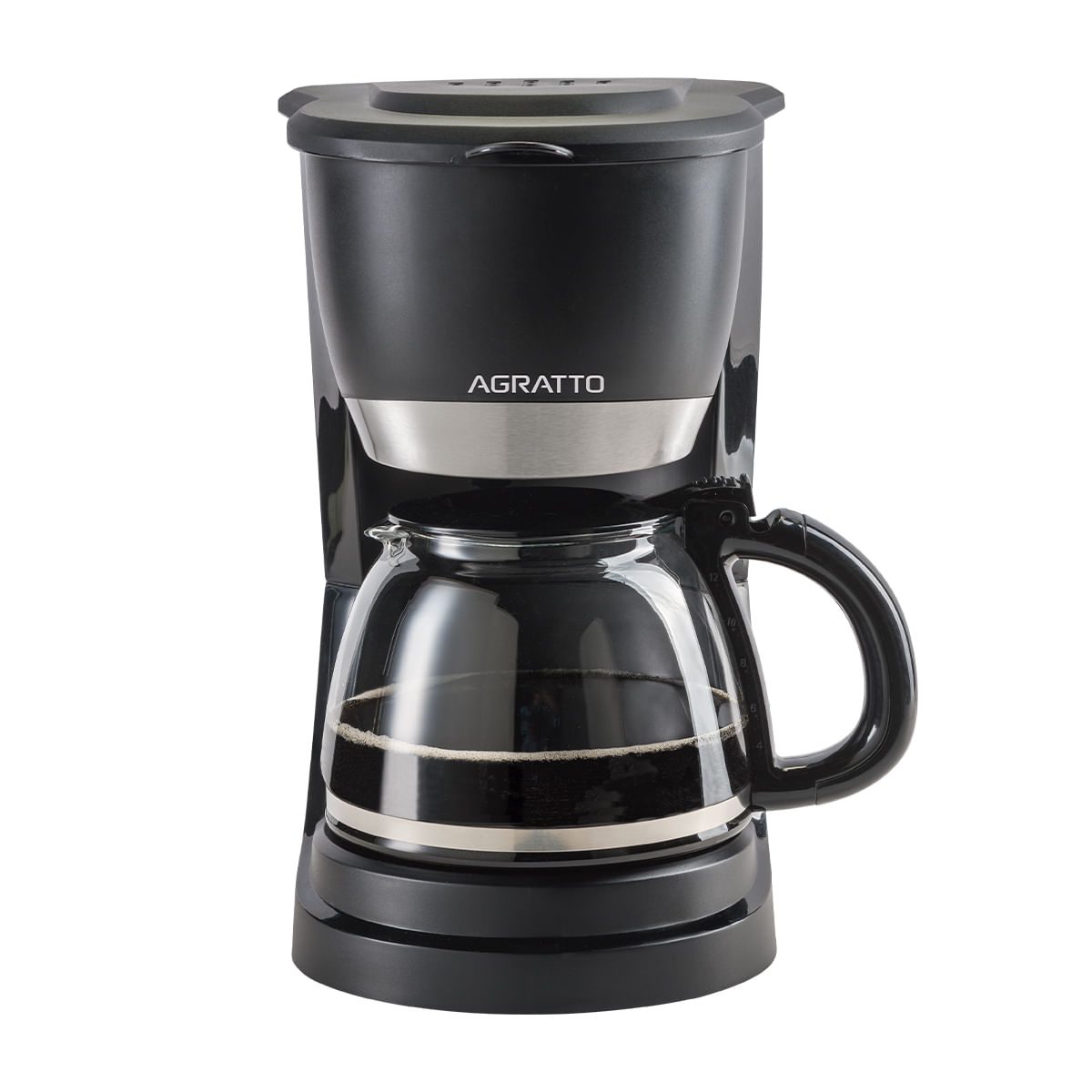 Cafeteira Elétrica 30 Xícaras Agratto Vetro Café Preta - Imagem 1