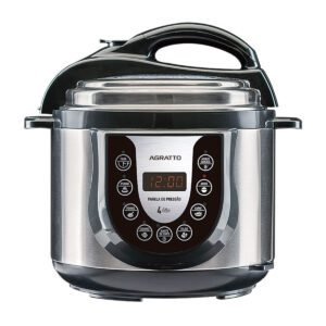 Panela Elétrica de Pressão Agratto 220V com Revestimento Antiaderente