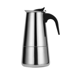 Cafeteira Italiana 450ml Splendore Unitermi 9 Xícaras Inox