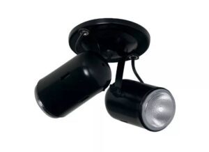 Spot Luminária Sobrepor 2 Lâmpadas GU10 Alumínio Bivolt
