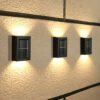 Arandela Solar Parede Externa 2 Leds Automática IP65 8,9cm 10 SOLAR2F 9