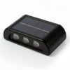 Arandela Solar 6 LEDs Parede Externa Sensor Automático IP65 5 SOLAR6F 2