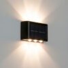 Arandela Solar 6 LEDs Parede Externa Sensor Automático IP65 8 SOLAR6F 5