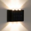 Arandela Solar 6 LEDs Parede Externa Sensor Automático IP65 9 SOLAR6F 7