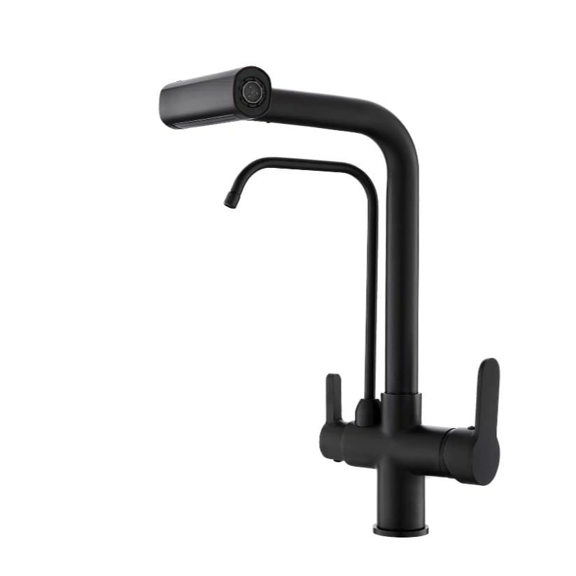 Torneira Gourmet com Filtro e Ducha Extensível Ponente 3 Modos Ducha Extensível 360 - Imagem 1