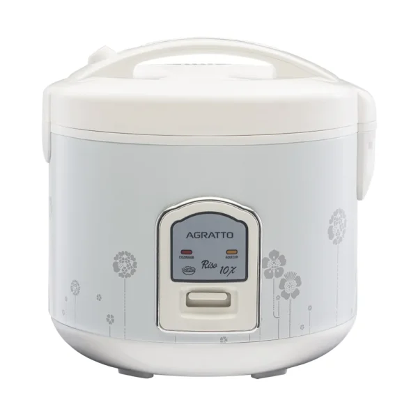 Panela Elétrica de Arroz Agratto 10 Xícaras 1,8L Antiaderente 1 panela de arroz eletrica agratto visor vidro 10x branca pa10x 2201 1 a93f609fff4d3bbe9f86645d7c1dc92f