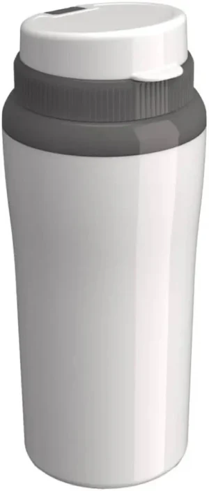 Copo Térmico 650ml Miami Branco Eco com Isolamento a Vácuo