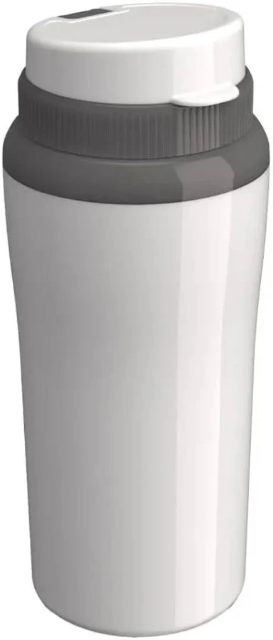 Copo Térmico 650ml Miami Branco Eco com Isolamento a Vácuo 1 shopping 1