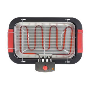 Churrasqueira elétrica Agratto CH compacta ideal para grelhados práticos