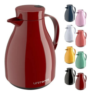 Garrafa Térmica 500ml Paris Unitermi com Gatilho para Café e Chá