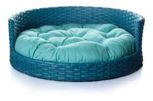Caminha Pet Redonda 45cm Throne Confortável Tiffany