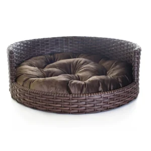Caminha Throne Pet 55cm Redonda Confortável para Cães e Gatos
