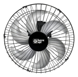Ventilador De Teto Loren Sid Orbital 6852 Com 3 Pás Preto Estrutura Preto, 50cm De Diâmetro 127v/220v
