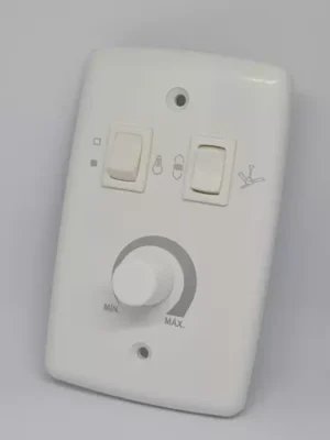 Chave Controle Ventilador Teto Rotativa Bivolt 127V 220V Interruptor Lâmpada