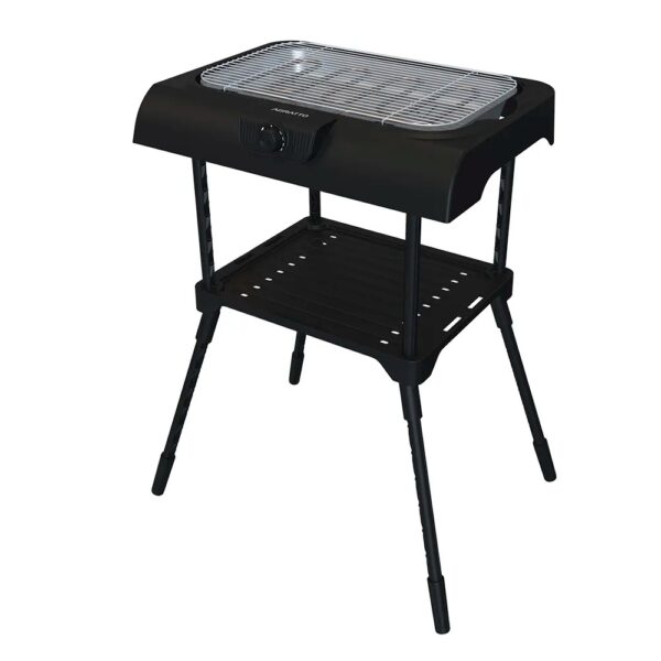 Churrasqueira Elétrica Agratto Mr Cheff 2 em 1 Pedestal e Mesa 2000W 220V 1 Churrasqueira eletrica agratto mr cheff 2 em 1 preta com pedestal e mesa