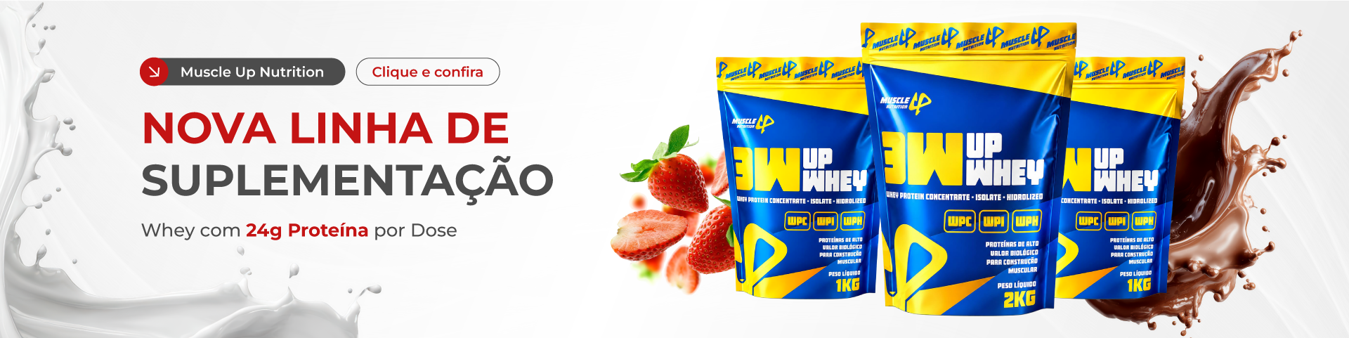 Soluções para o seu bem estar! 1 Whey 01