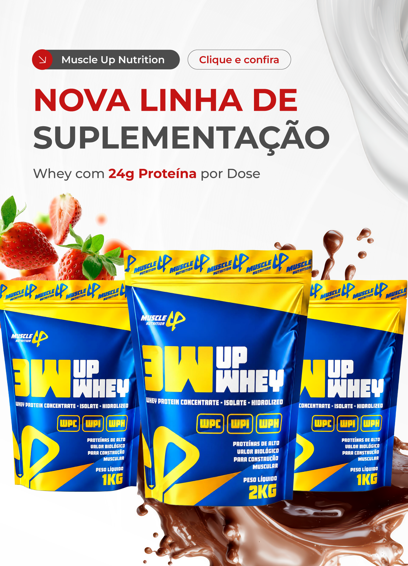 Soluções para o seu bem estar! 4 Whey 02 1