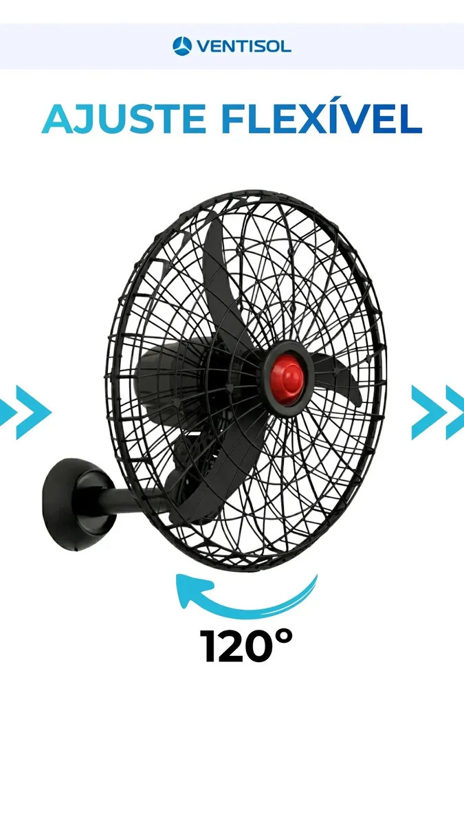 Motor de Alta Performance 200W e Suporte de Parede Reforçado