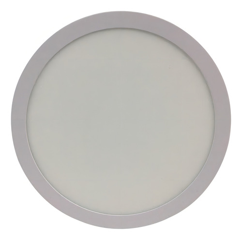 Painel Led 18W Redondo Sobrepor Branco Frio Bivolt