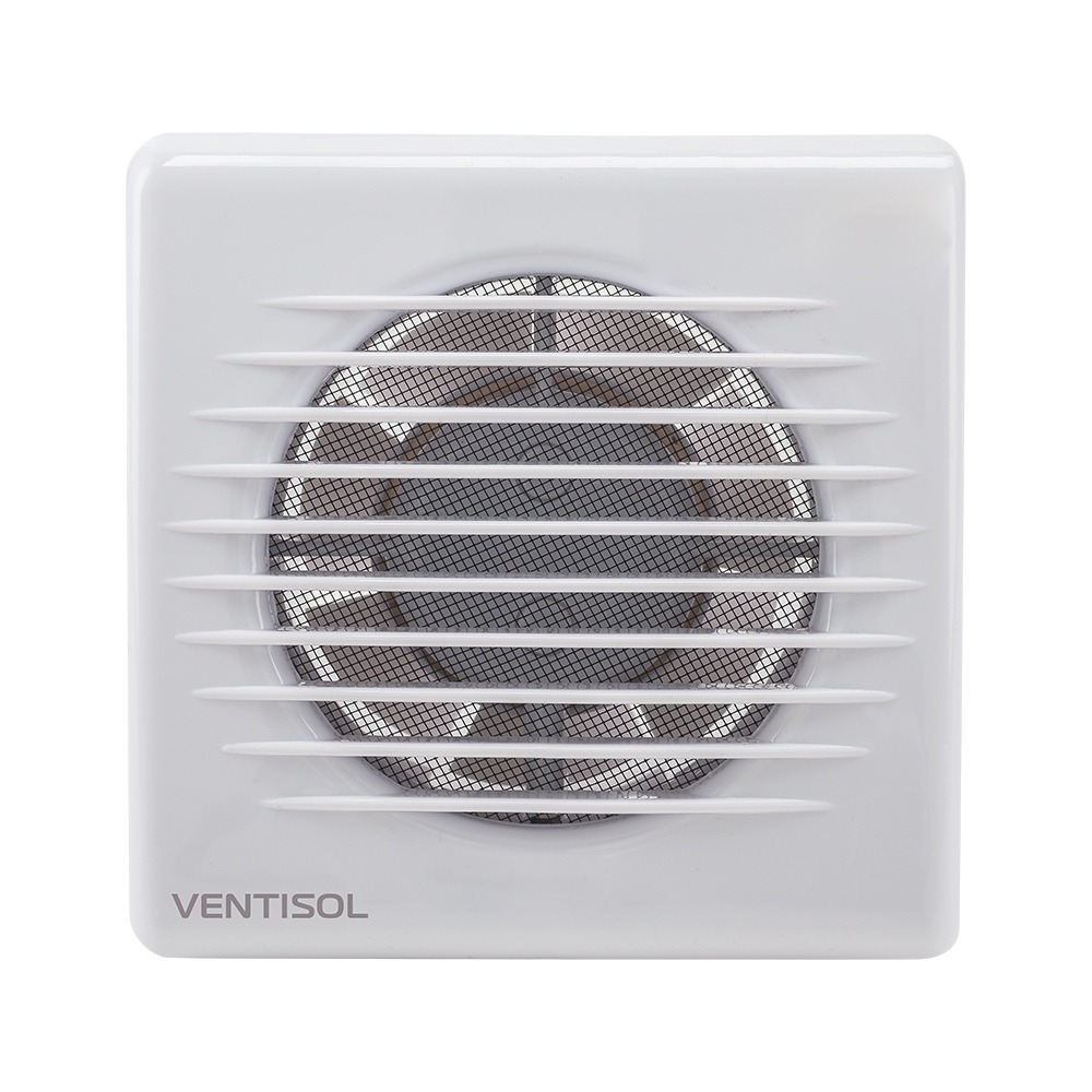 Exaustor Ventisol EXB 150mm Bivolt Ideal para Banheiros até 6m²