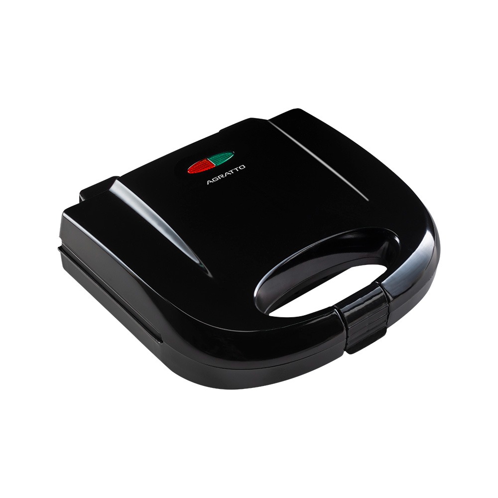 Sanduicheira e Grill Agratto 750W Antiaderente Preto