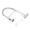 Torneira Gourmet Cromada Ponente Monocomando Flexível com Spray para Cozinha Pia 5 YS K6 3 11