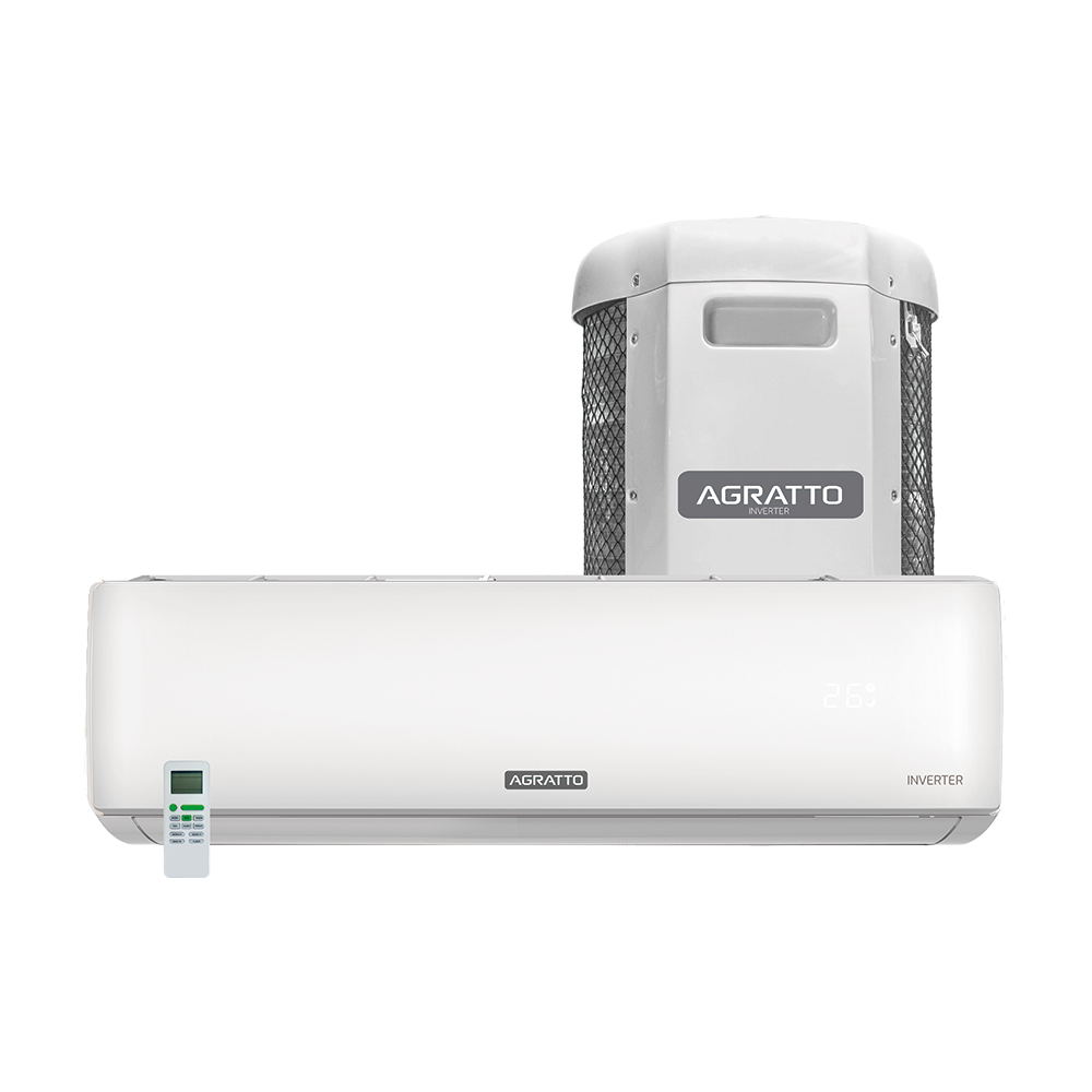 Ar Condicionado Split Inverter 18000 BTUs Agratto LIV Top Discharge
