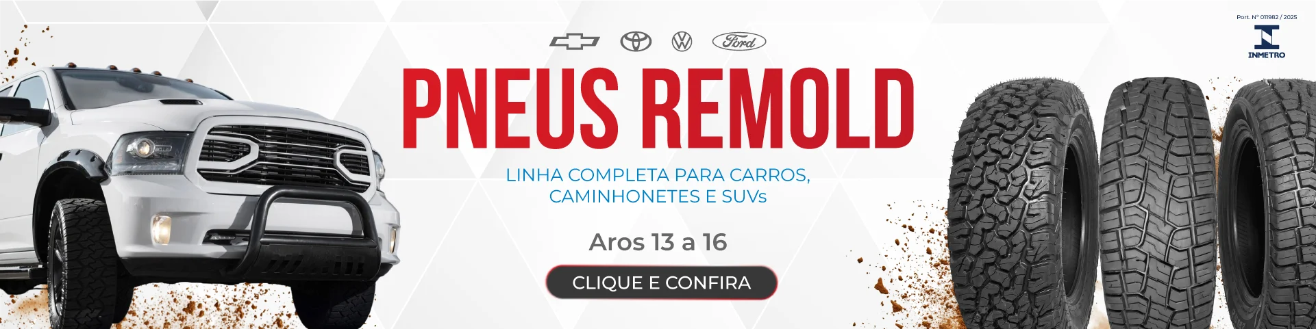 Soluções para o seu bem estar! 3 pneus-lcg
