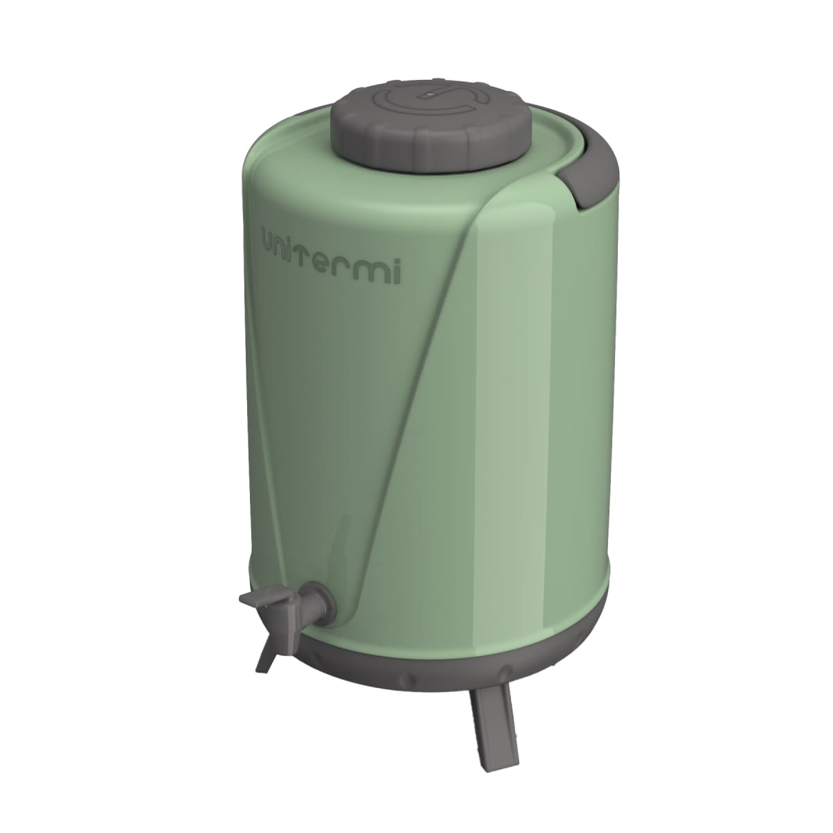 Botijão Térmico 10L com Torneira Arezzo Verde Eco
