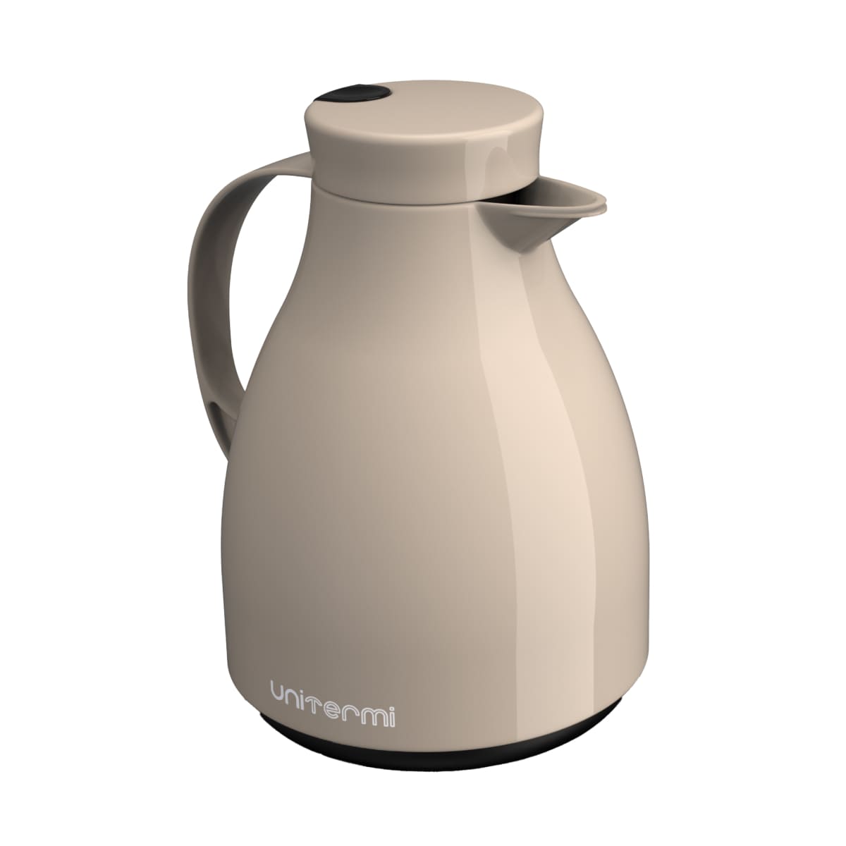 Bule Térmico 500ml Paris Unitermi para Café e Chá Bege